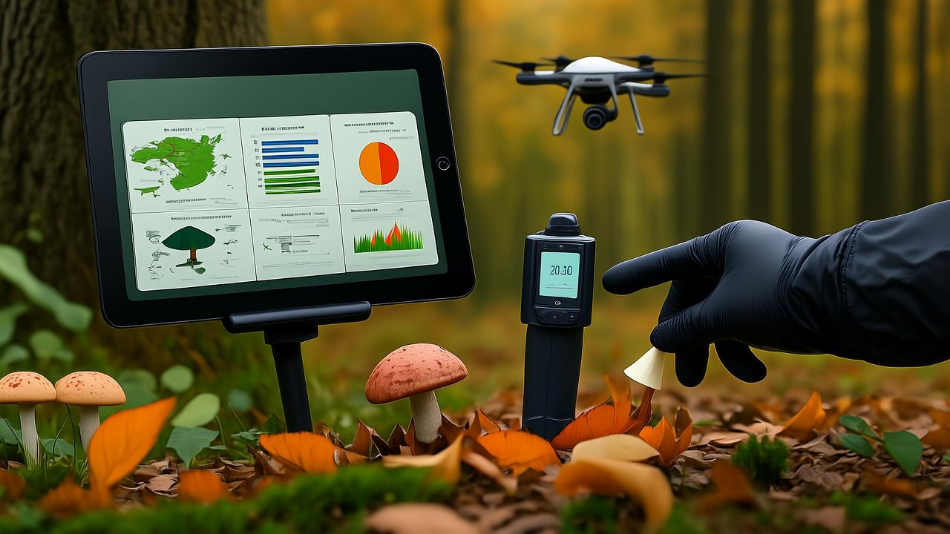 Dati e monitoraggio dei funghi con strumenti digitali: una guida completa
